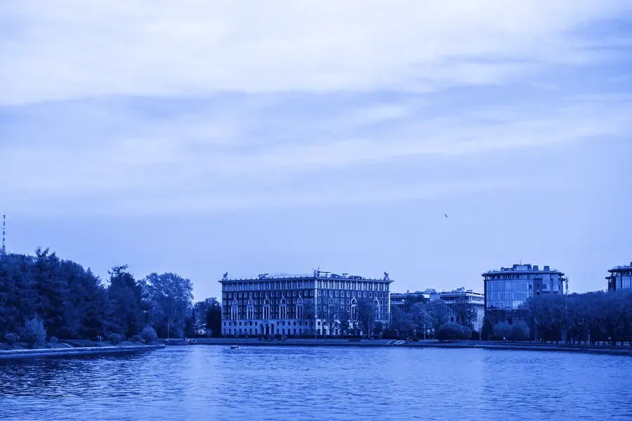 Дома у воды на Крестовском острове